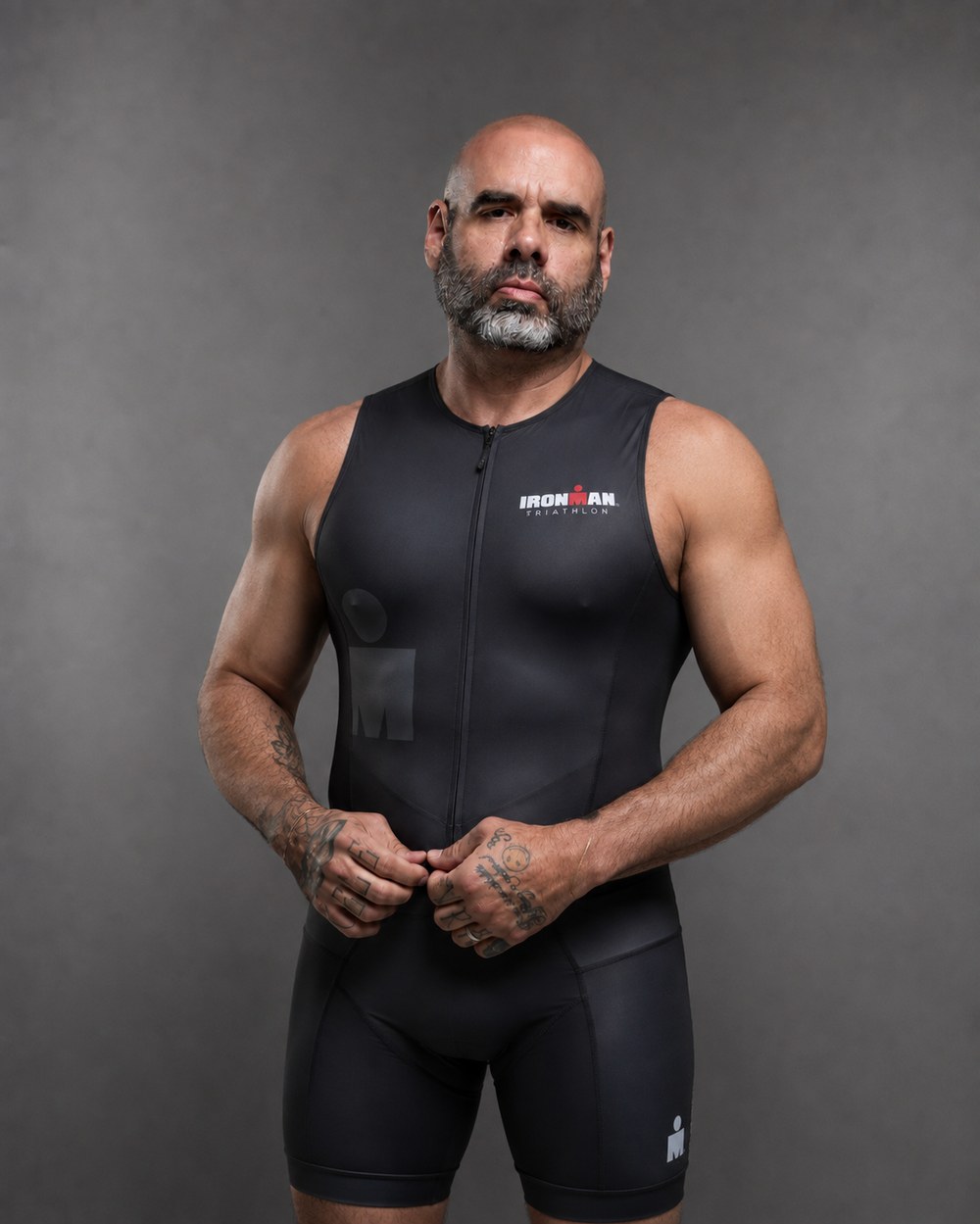 John Leon in triathlon gear