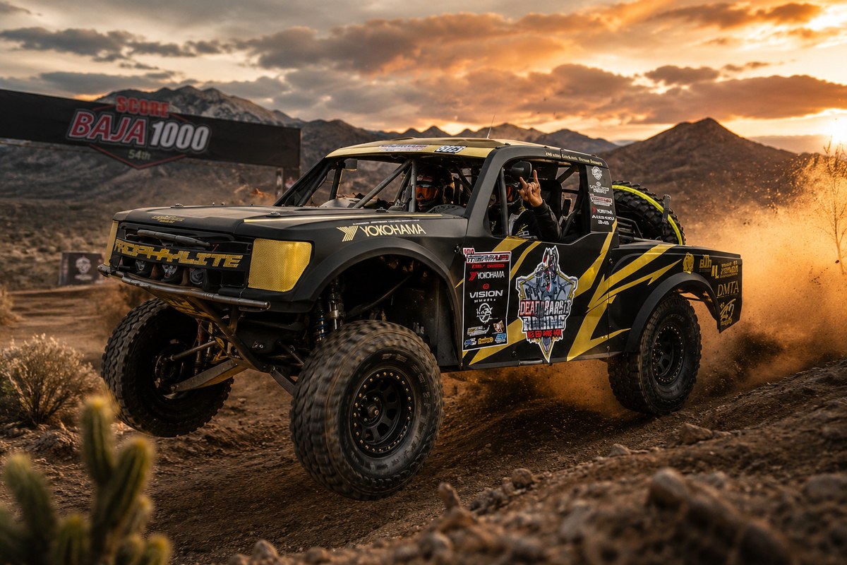 Off-road desert race